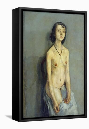 Nude Female-Gwen John-Framed Premier Image Canvas