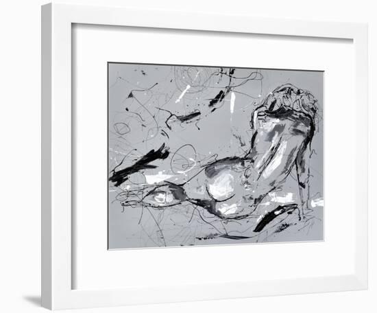 Nude Figure 3-Stefano Altamura-Framed Premium Giclee Print