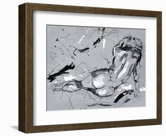 Nude Figure 3-Stefano Altamura-Framed Premium Giclee Print