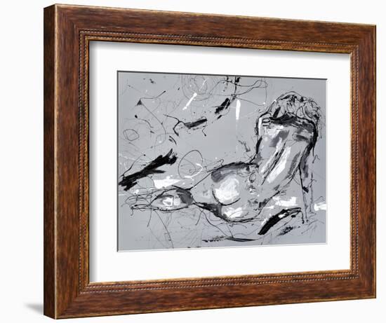 Nude Figure 3-Stefano Altamura-Framed Premium Giclee Print