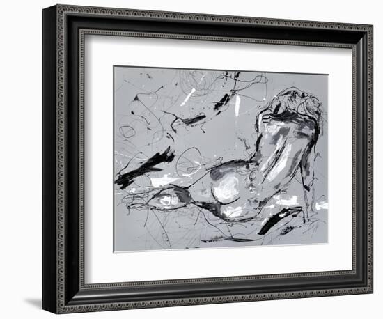 Nude Figure 3-Stefano Altamura-Framed Premium Giclee Print