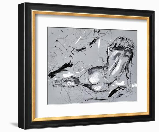 Nude Figure 3-Stefano Altamura-Framed Premium Giclee Print