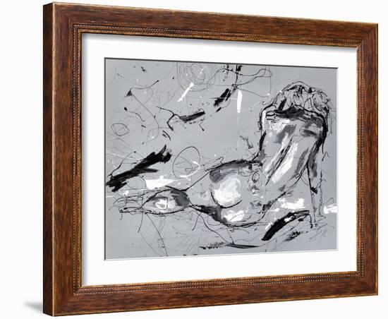 Nude Figure 3-Stefano Altamura-Framed Giclee Print