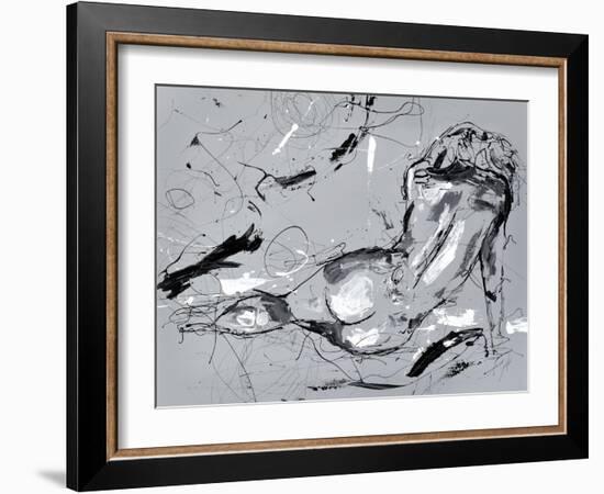 Nude Figure 3-Stefano Altamura-Framed Giclee Print