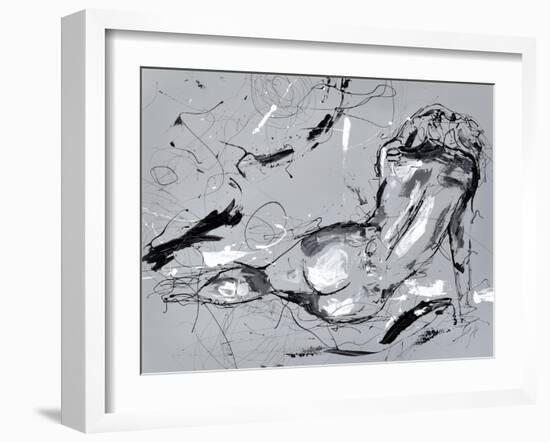 Nude Figure 3-Stefano Altamura-Framed Giclee Print