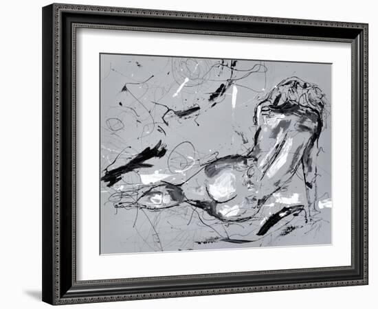 Nude Figure 3-Stefano Altamura-Framed Giclee Print