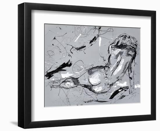 Nude Figure 3-Stefano Altamura-Framed Giclee Print