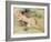 Nude Figure of a Girl, 1880-89-Pierre-Auguste Renoir-Framed Giclee Print