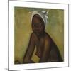 Nude Girl in a White Head Tie-Boscoe Holder-Mounted Premium Giclee Print