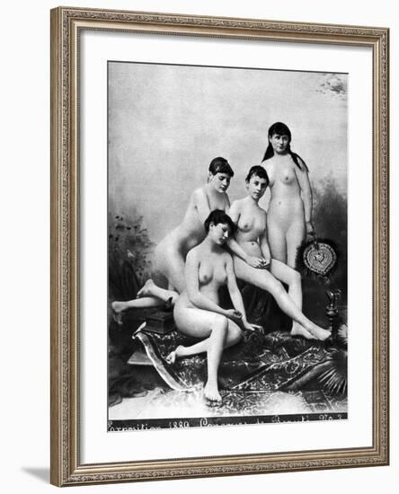 Nude Group, 1889-null-Framed Photographic Print