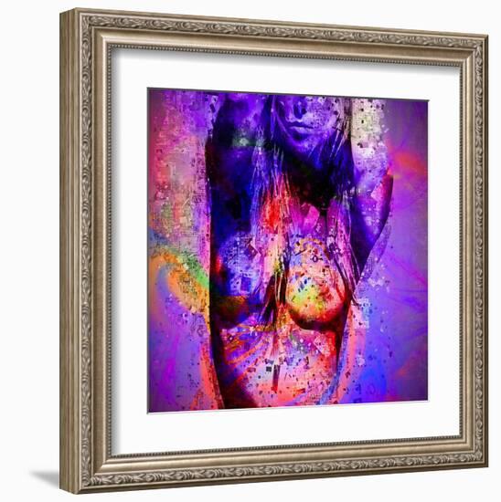 Nude I-Jean-François Dupuis-Framed Art Print