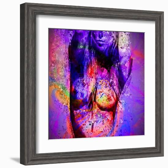 Nude I-Jean-François Dupuis-Framed Art Print