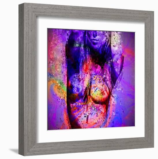 Nude I-Jean-François Dupuis-Framed Art Print