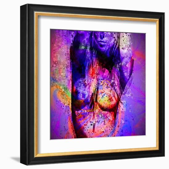 Nude I-Jean-François Dupuis-Framed Art Print