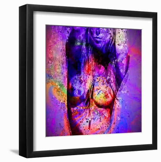 Nude I-Jean-François Dupuis-Framed Art Print