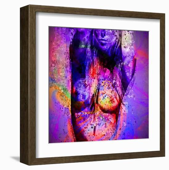 Nude I-Jean-François Dupuis-Framed Art Print