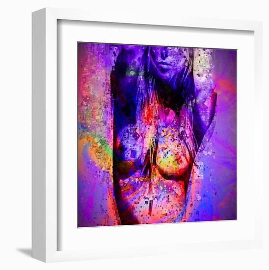 Nude I-Jean-François Dupuis-Framed Art Print