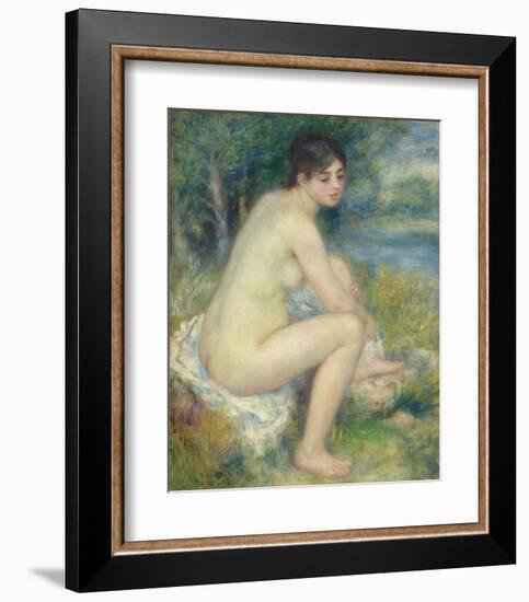 Nude in a Landscape, 1883-Pierre-Auguste Renoir-Framed Art Print