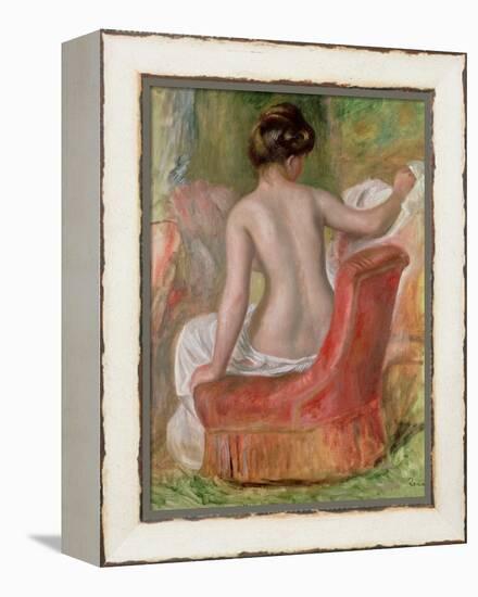 Nude in an Armchair, 1900-Pierre-Auguste Renoir-Framed Premier Image Canvas