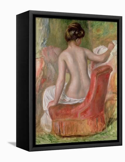 Nude in an Armchair, 1900-Pierre-Auguste Renoir-Framed Premier Image Canvas