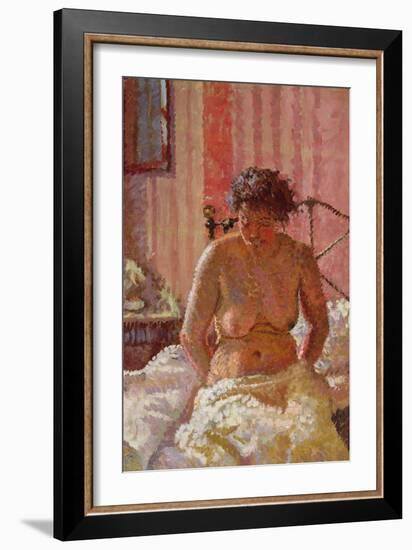 Nude in an Interior, c.1911-Harold Gilman-Framed Giclee Print