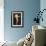 Nude in Front of Mirror-null-Framed Art Print displayed on a wall