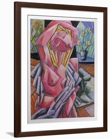 Nude in Studio-Graham Borough-Framed Collectable Print