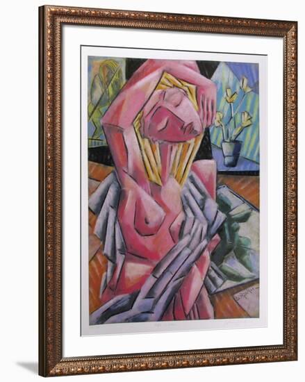 Nude in Studio-Graham Borough-Framed Collectable Print