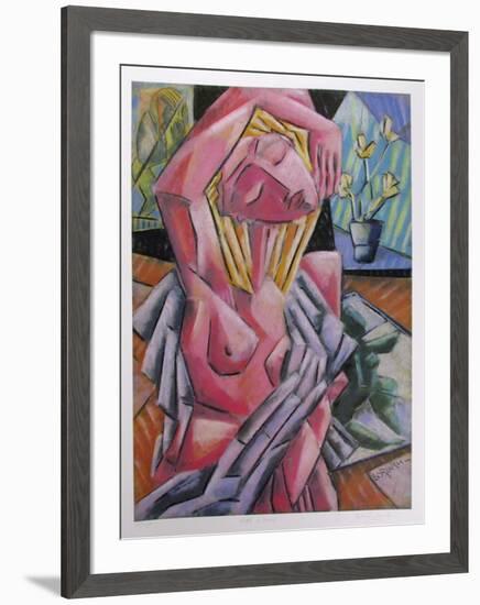 Nude in Studio-Graham Borough-Framed Collectable Print