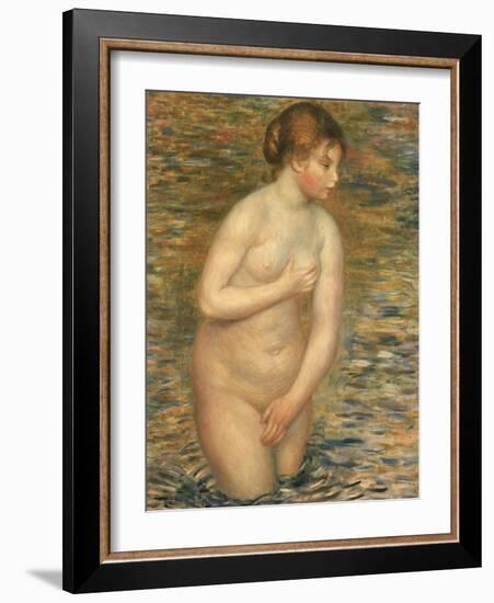 Nude in the Water, 1888-Pierre-Auguste Renoir-Framed Giclee Print