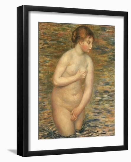 Nude in the Water, 1888-Pierre-Auguste Renoir-Framed Giclee Print