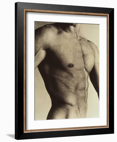 Nude Man's Torso-Cristina-Framed Photographic Print