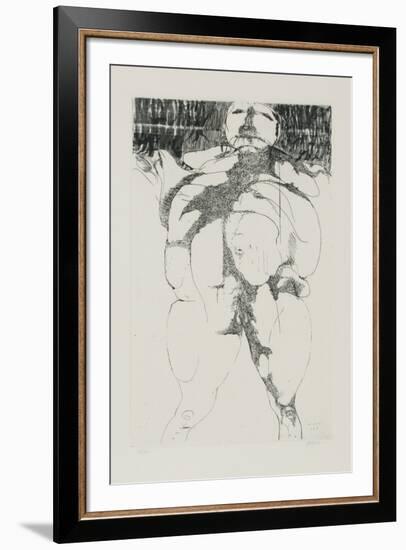 Nude Man-Leonard Baskin-Framed Limited Edition