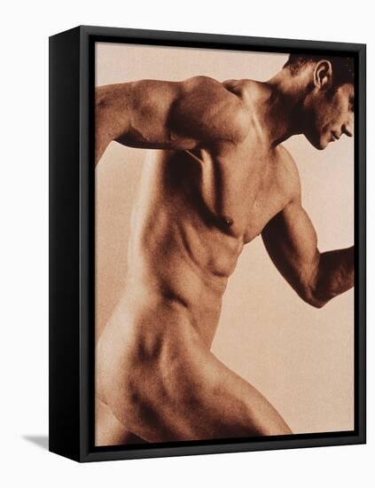 Nude Man-Cristina-Framed Premier Image Canvas