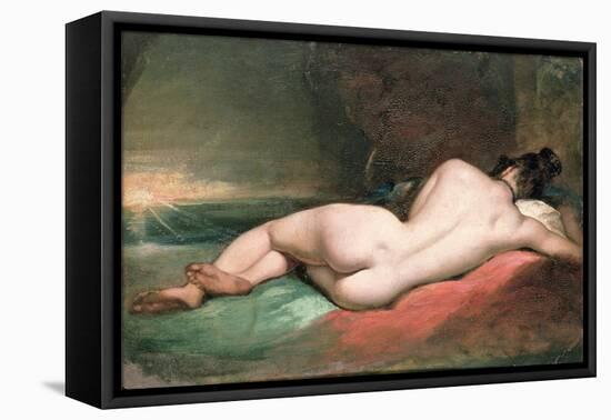 Nude Model Reclining, 19th Century-William Etty-Framed Premier Image Canvas