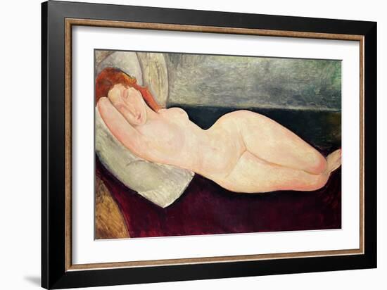 Nude No.1-Amedeo Modigliani-Framed Giclee Print