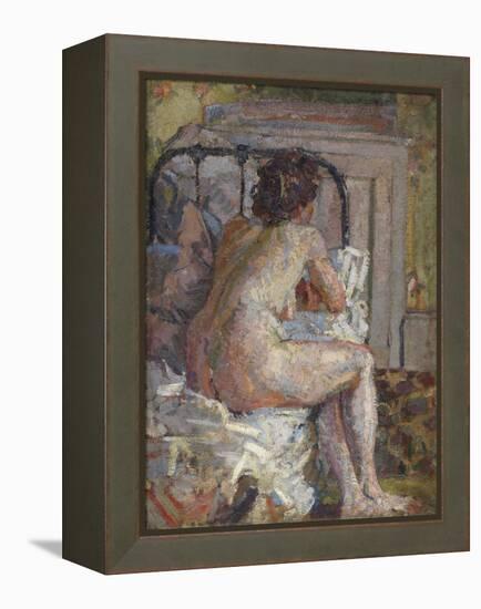 Nude on a Bed, c.1914-Harold Gilman-Framed Premier Image Canvas