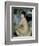 Nude, or Nude Seated on a Sofa, 1876-Pierre-Auguste Renoir-Framed Giclee Print