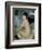 Nude, or Nude Seated on a Sofa, 1876-Pierre-Auguste Renoir-Framed Giclee Print