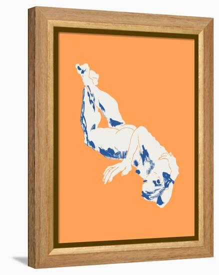 Nude Orange-Francesco Gulina-Framed Premier Image Canvas