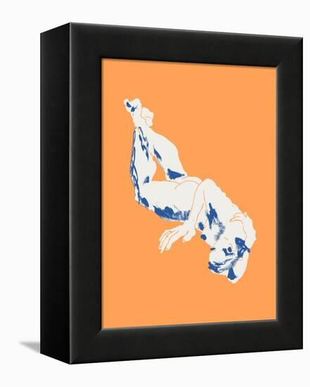Nude Orange-Francesco Gulina-Framed Premier Image Canvas
