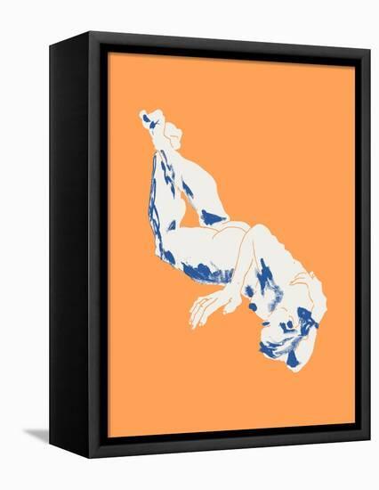 Nude Orange-Francesco Gulina-Framed Premier Image Canvas