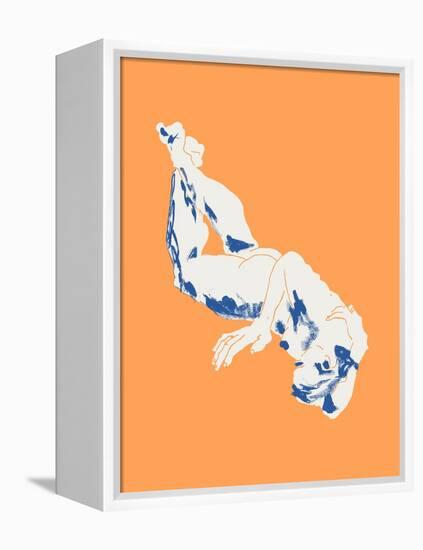 Nude Orange-Francesco Gulina-Framed Premier Image Canvas