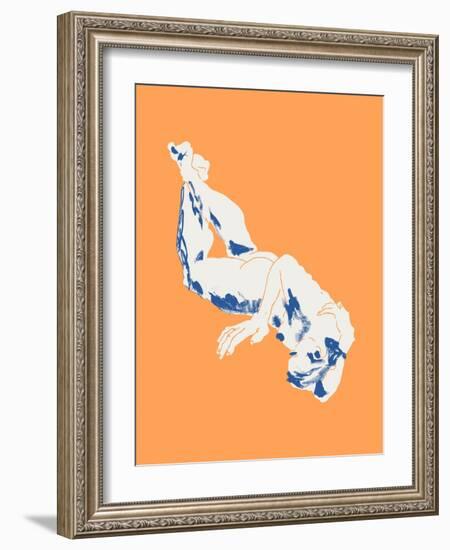 Nude Orange-Francesco Gulina-Framed Photographic Print