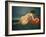 Nude Playing Solitaire-Félix Vallotton-Framed Giclee Print