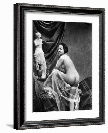 Nude Posing, 1855-Graf-Framed Photographic Print