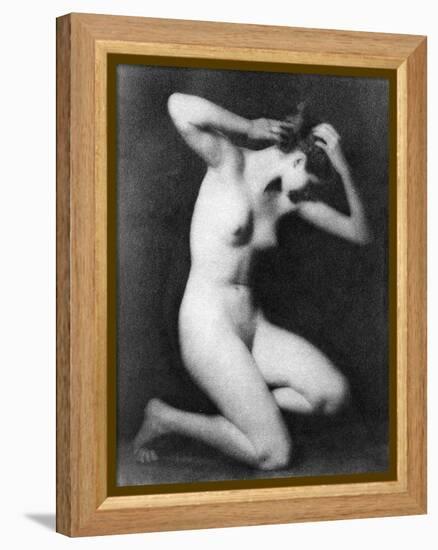 Nude Posing, C1910-Arnold Genthe-Framed Premier Image Canvas