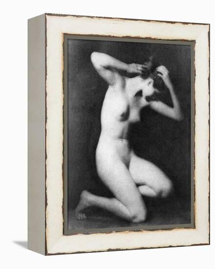 Nude Posing, C1910-Arnold Genthe-Framed Premier Image Canvas