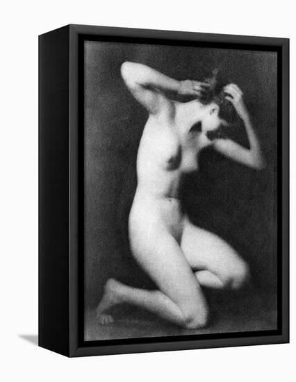 Nude Posing, C1910-Arnold Genthe-Framed Premier Image Canvas