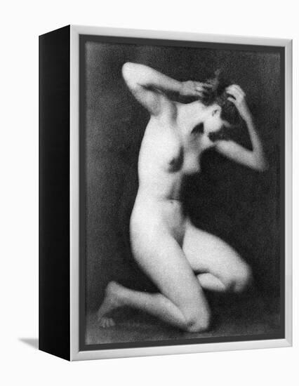 Nude Posing, C1910-Arnold Genthe-Framed Premier Image Canvas